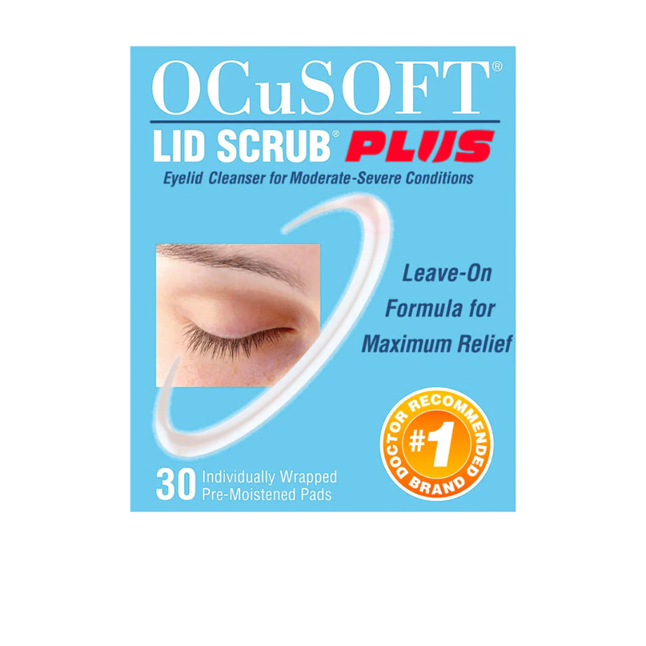 OCuSOFT® Lid Scrub® Plus – 30 Cleansing Pads