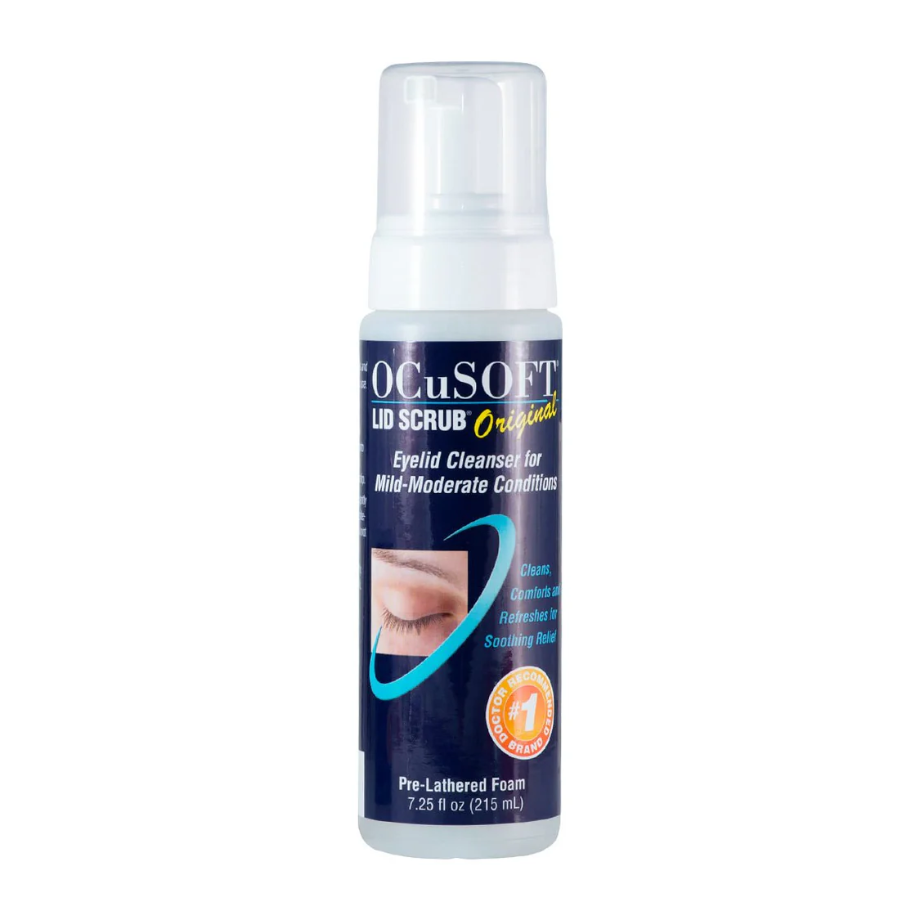 OCuSOFT® Lid Scrub® Original Foaming Eyelid Cleanser – 7.25 fl oz