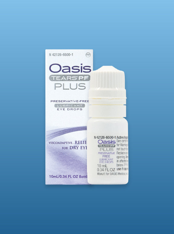 Oasis Tears Plus Preservative-Free Eye Drops (10ml Multi-drop Bottle)