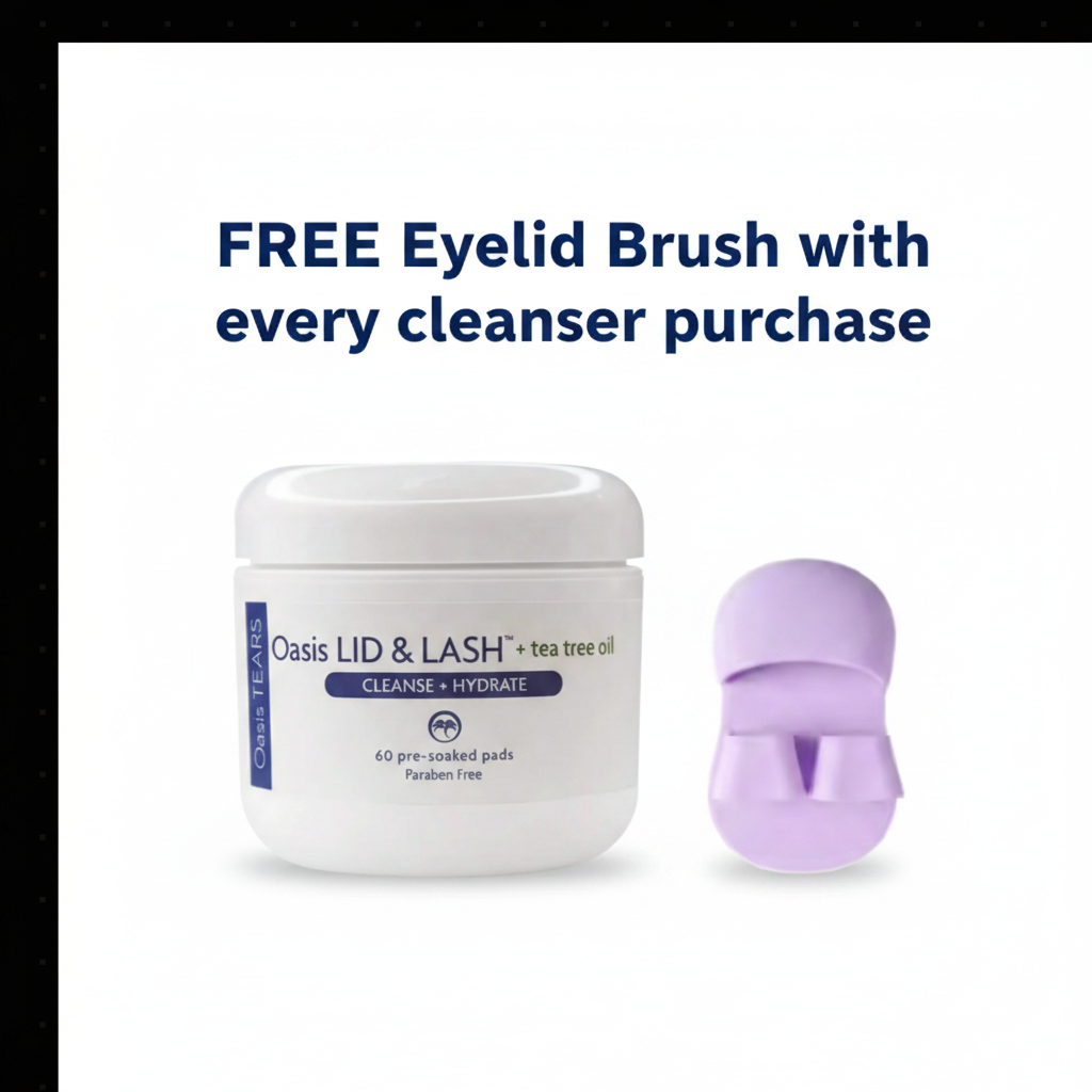 Free Eyelid Brush - No Bottom Handle