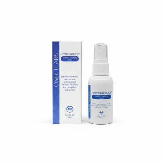 Oasis Tears Hypochlorous Spray - True White Background