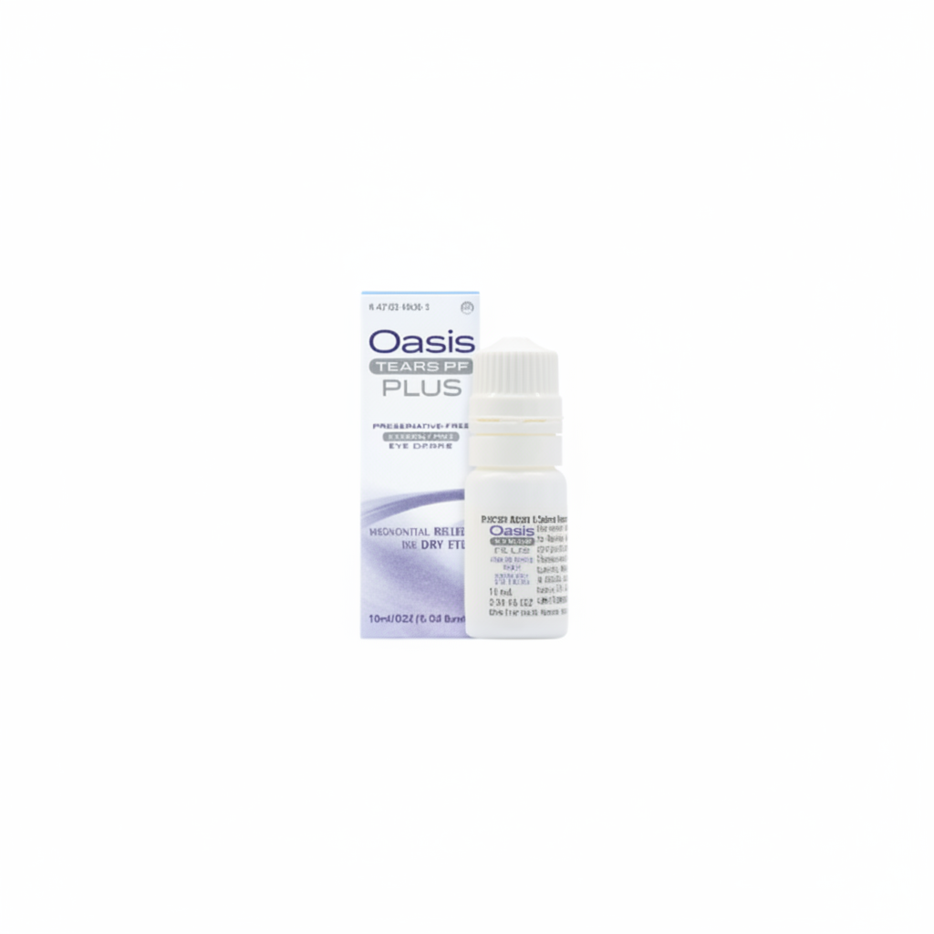 Oasis Tears Plus - White Background