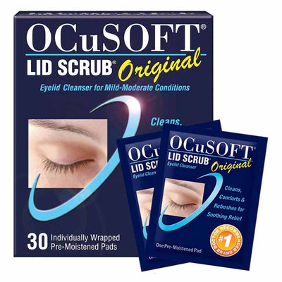 OCuSOFT® Lid Scrub® Original Wipes – 30 Count