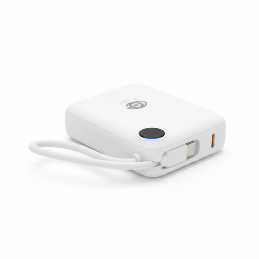 Power Bank with Built-in USB-C Cable