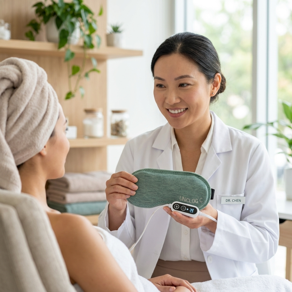 UNCLOGIC™ Seaweed Fabric — Reusable Eye Mask for Dry Eyes, Sinus Pressure & Headaches  Comfort Meets Versatility—for Soothing Relief Anytime You Need It