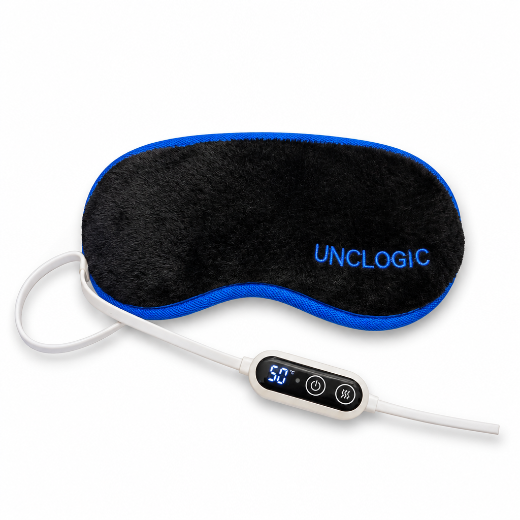 UNCLOGIC Gen 2 Velvety Plush heated eye mask