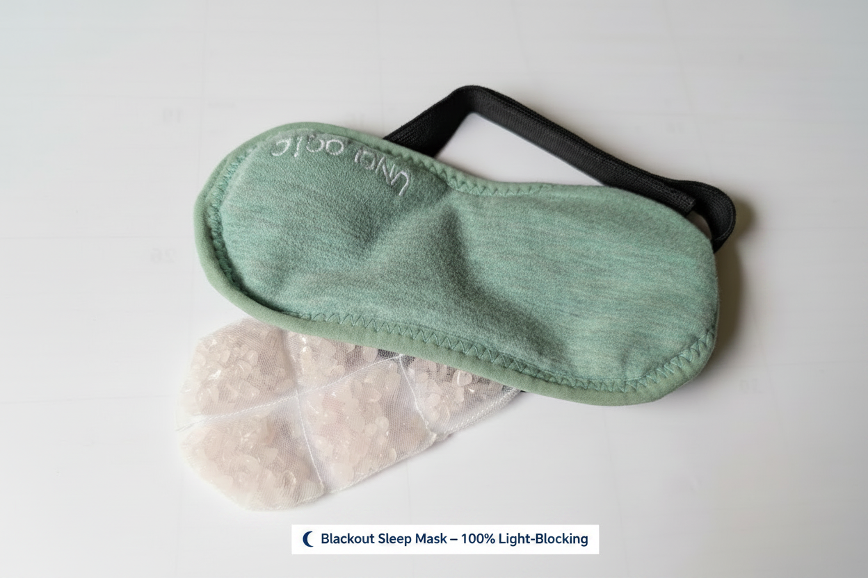 UNCLOGIC Sleep Mask - Clean White Background
